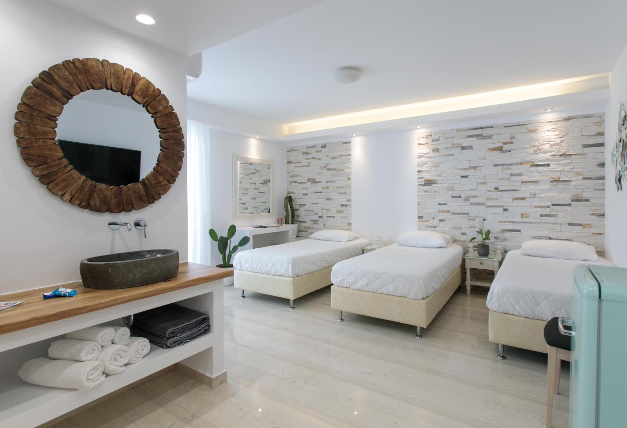 Margo Studios Naxos City Zimmer foto